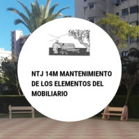 NTJ 14M MANTENIMIENTO DE LOS ELEMENTOS DEL MOBILIARIO